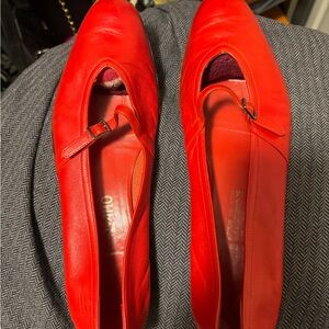 Ferragamo girls Red Women's Shoes